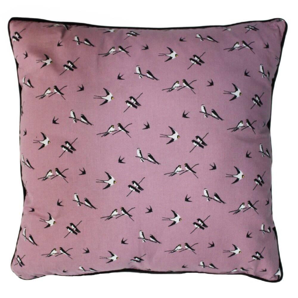 Подушка декоративная Maestro 40x40 см Розовый/Черный (000097123)