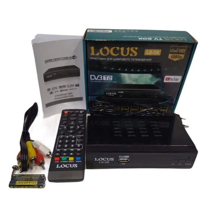 Приставка для цифрового телебачення LOCUS LS-08-MINI Wi-Fi DVB-C/T2 (SCL-T2.) - фото 6