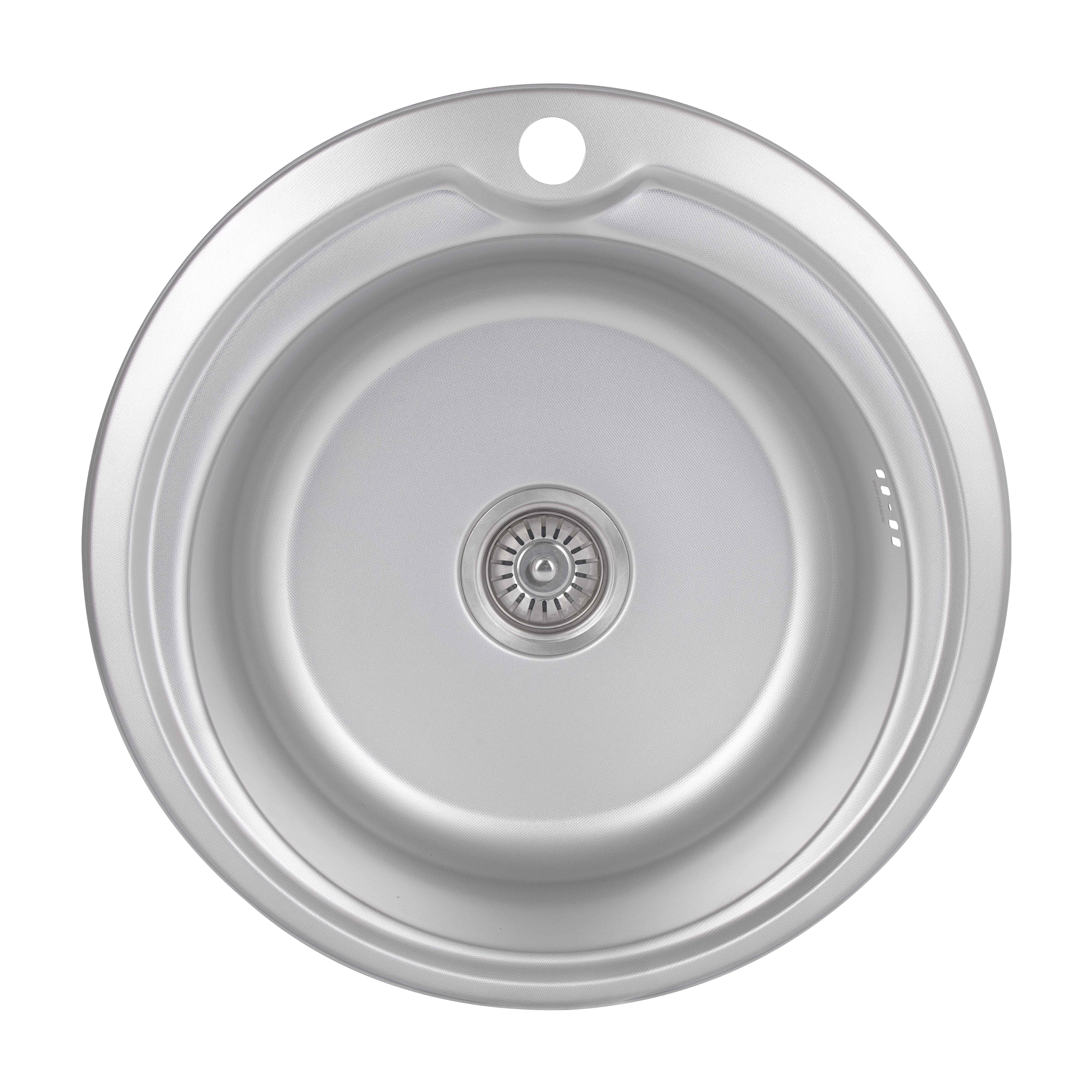 Мийка для кухні Brinex 510-D Micro Decor 0,8 мм (BRIN510MDEC08)