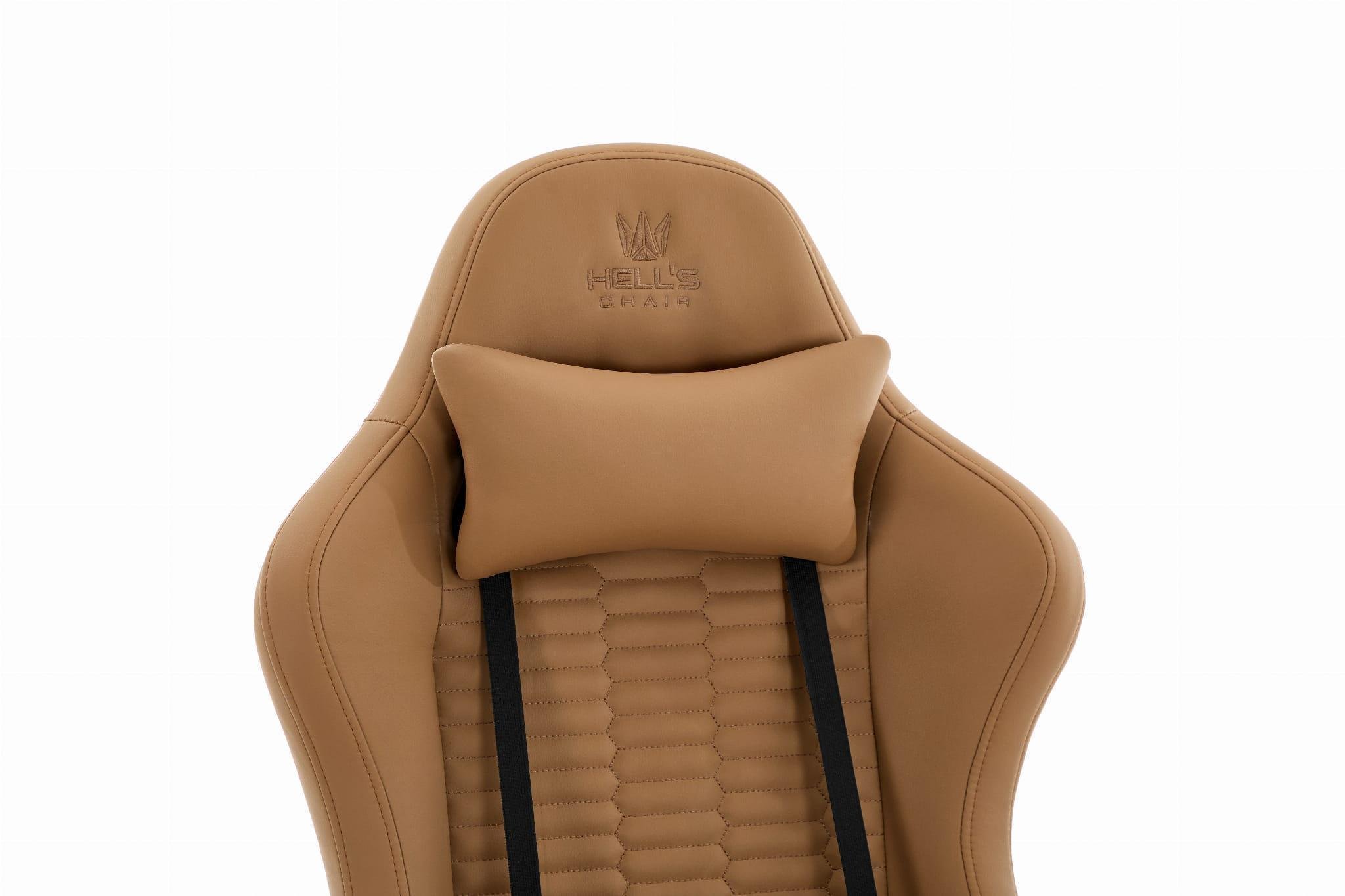 Комп’ютерне крісло Hell’s HC-2000 екошкіра Brown (5907196011634) - фото 4 Комп’ютерне крісло Hell’s HC-2000 екошкіра Brown (5907196011634) - фото 4