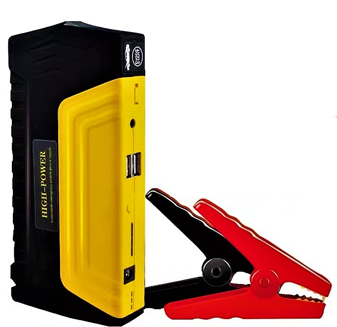 Пуско-зарядное устройство для машины Car jump starter 20000 mAh 2хUSB с фонариком - фото 1