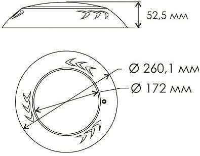 Прожектор светодиодный Aquaviva 003 252 LED 21 Вт White - фото 7