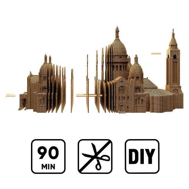 3D Пазл картонный Cartonic Базилика Сакре-Кер (CARTSACRE) - фото 5 3D Пазл картонный Cartonic Базилика Сакре-Кер (CARTSACRE) - фото 5