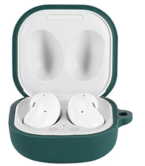 Чохол-накладка DK Silicone Candy Friendly з карабіном для Samsung Galaxy Buds Pro R190 Green (011386) - фото 2