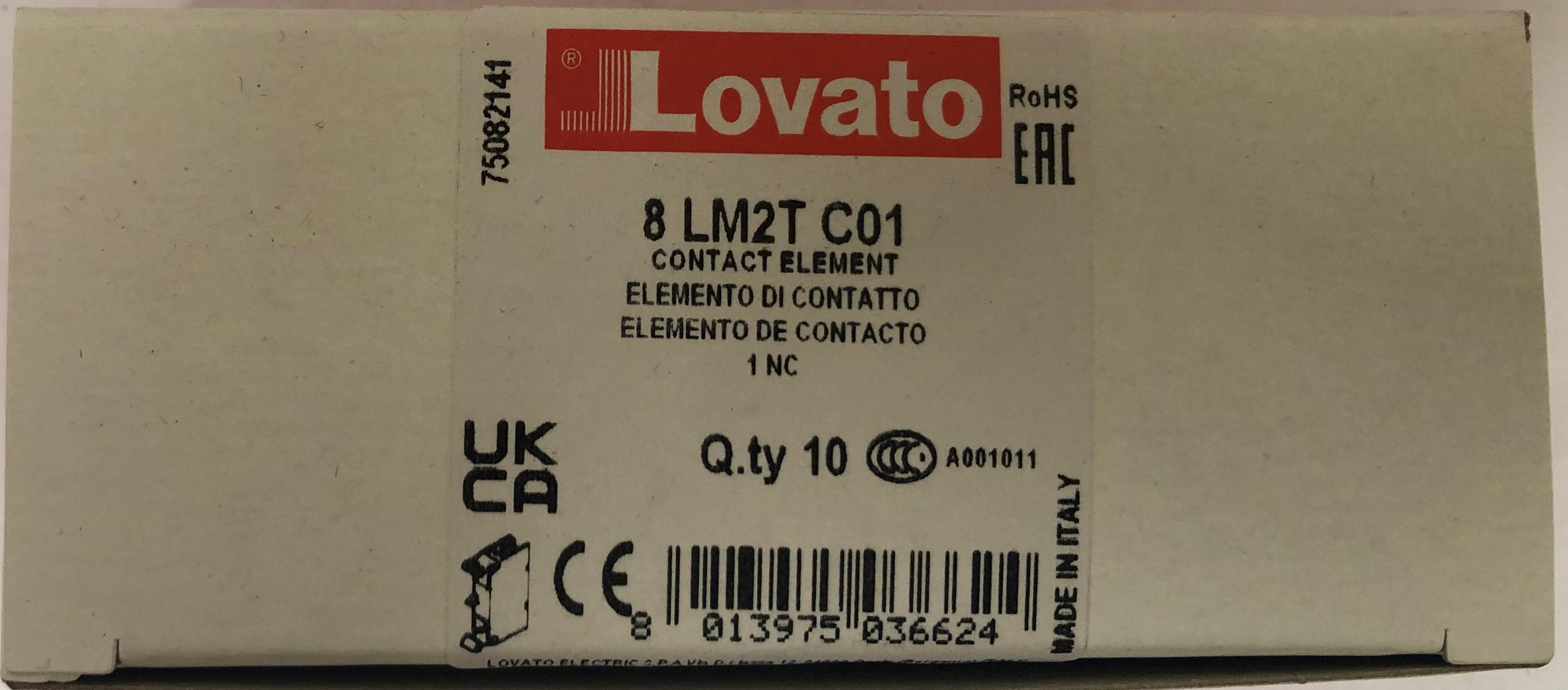 Контакт закритий Lovato 8 LM2T C01 - фото 2