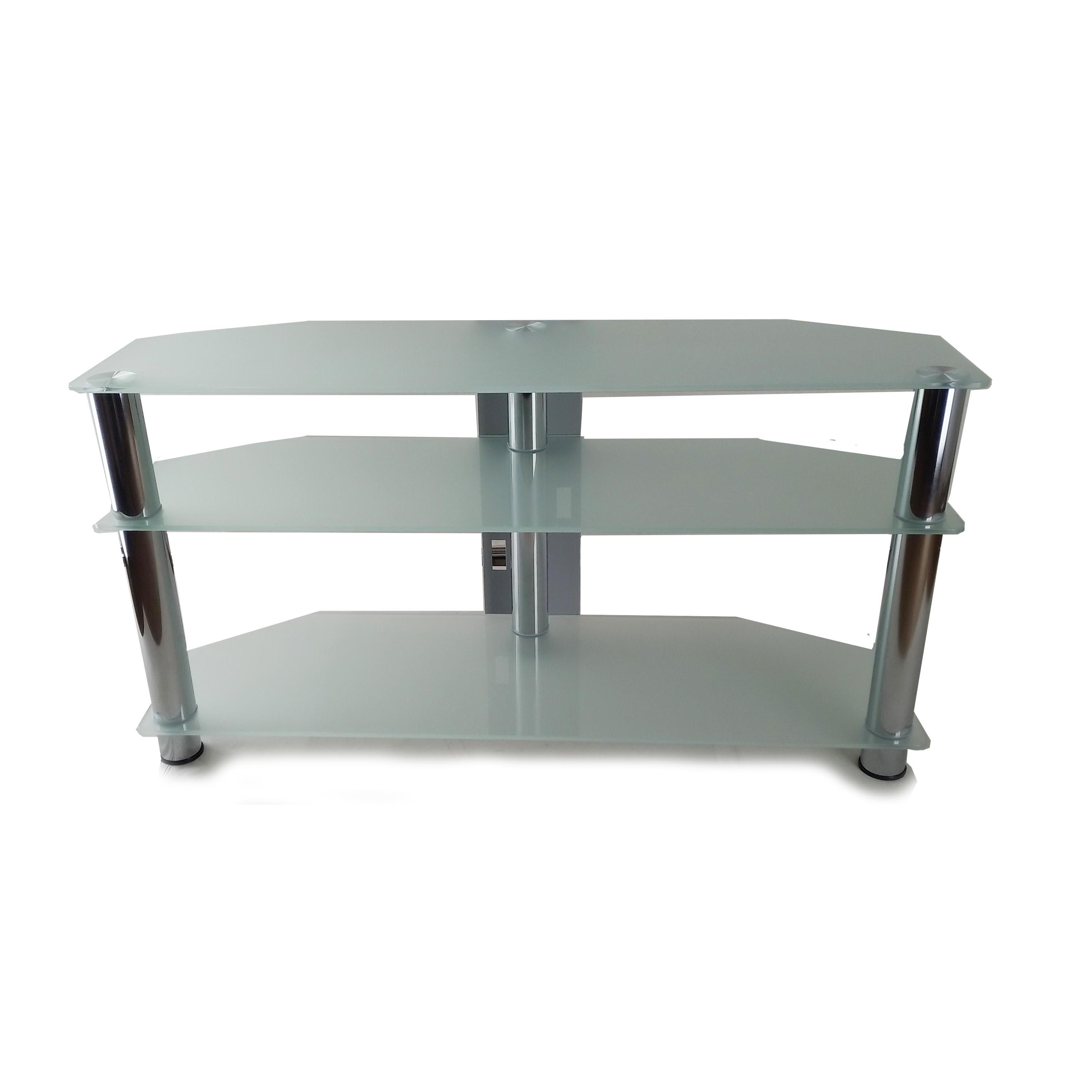 Тумба под телевизор Commus Евро new Satin Chr 20-47" 1100х350х569 мм Белый/Хром(644410136) - фото 2 Тумба под телевизор Commus Евро new Satin Chr 20-47" 1100х350х569 мм Белый/Хром(644410136) - фото 2