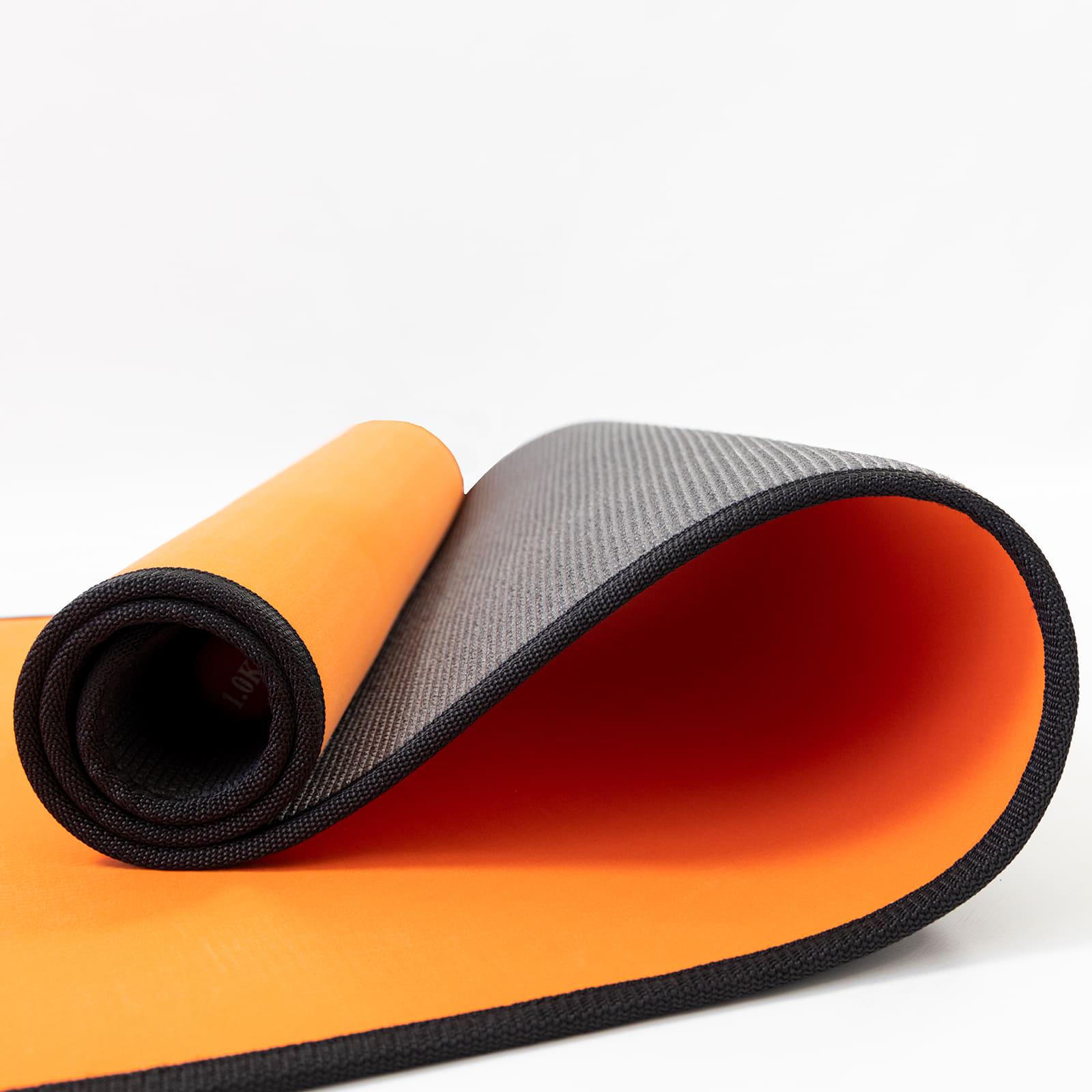 Килимок для йоги та фітнесу OSPORT Yoga Pro+ EVA двошаровий 8 мм Помаранчево-чорний (OF-0275) - фото 3 Килимок для йоги та фітнесу OSPORT Yoga Pro+ EVA двошаровий 8 мм Помаранчево-чорний (OF-0275) - фото 3