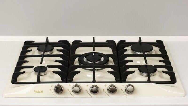 Варочная поверхность газовая Fabiano FHG-R 23-75 VGH-T Слоновая кость - фото 3 Варочная поверхность газовая Fabiano FHG-R 23-75 VGH-T Слоновая кость - фото 3