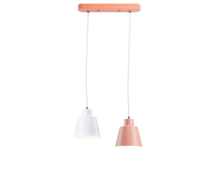 Подвесной светильник Little Lamp Dual Kids Collection Peachy/White (PL-000712/PCH/WHT)
