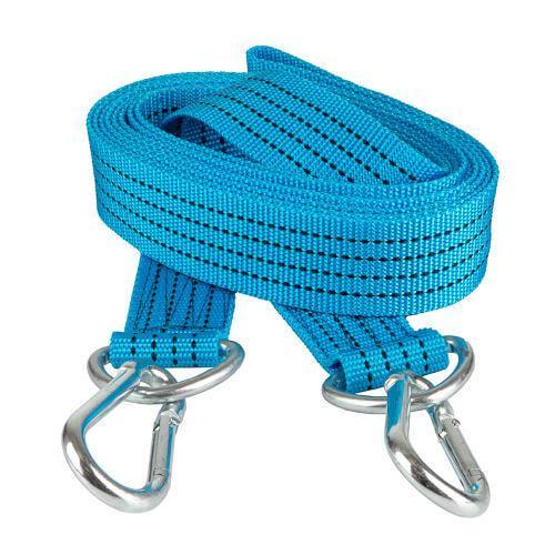 Трос буксирувальний ST215B/ТР-208-2-2 2т стрічка 45 мм 5,0 м/карабін/у кульку Синій