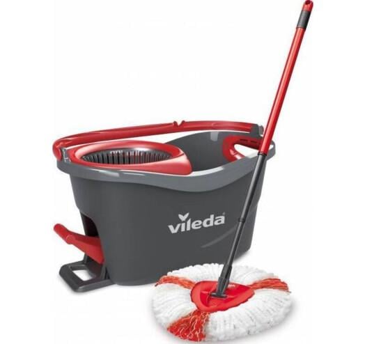 Швабра та відро з механічним віджимом Vileda Easywring & CleanTurbo (2-6-4286640)