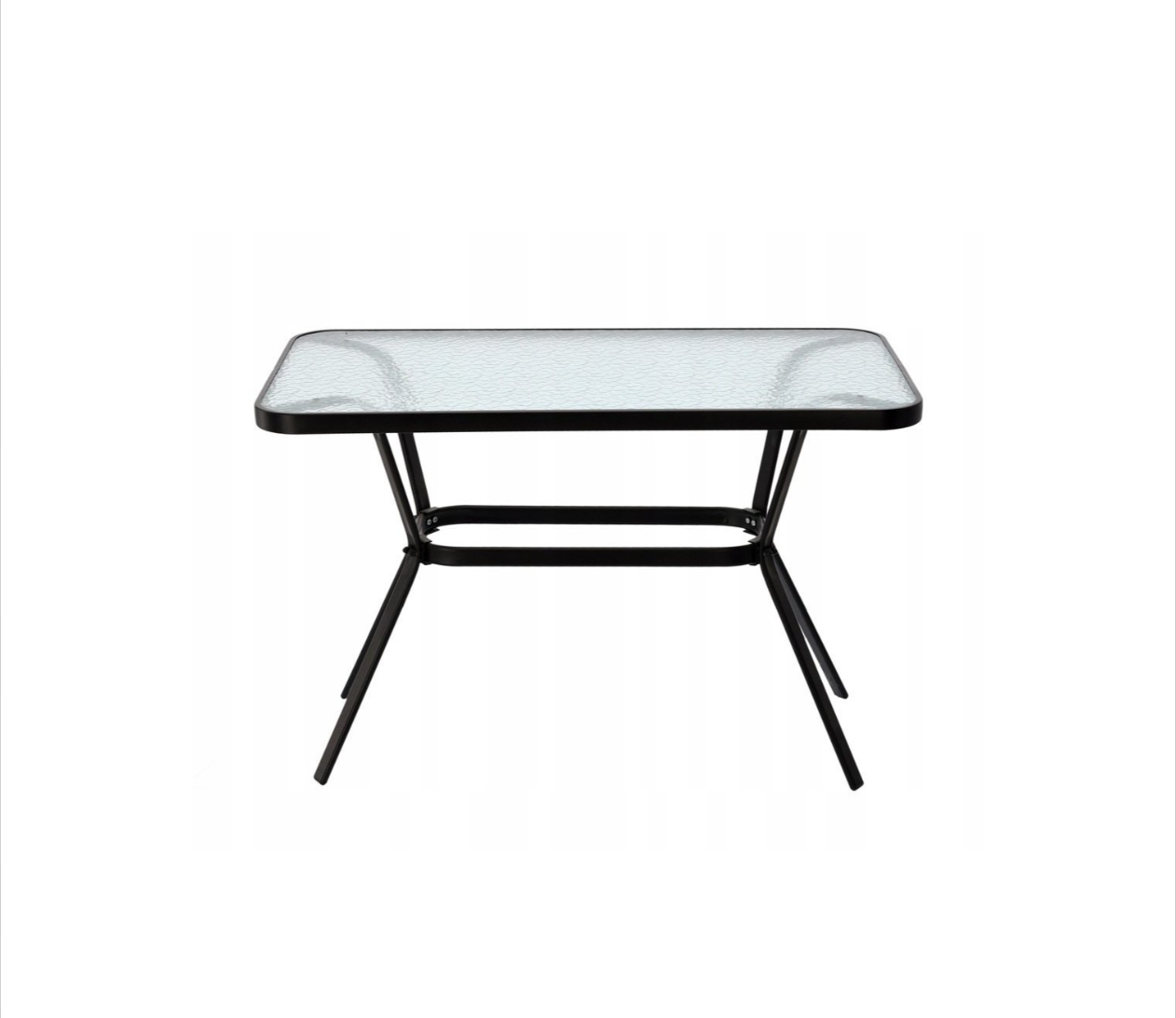 Стол садовый для террасы балкона GardenLine NEO9949 Черный (2254822364) - фото 2