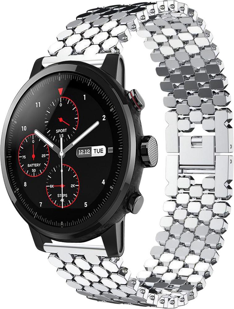 Металлический Ремешок Scaly для Amazfit Stratos Silver (28771-59)