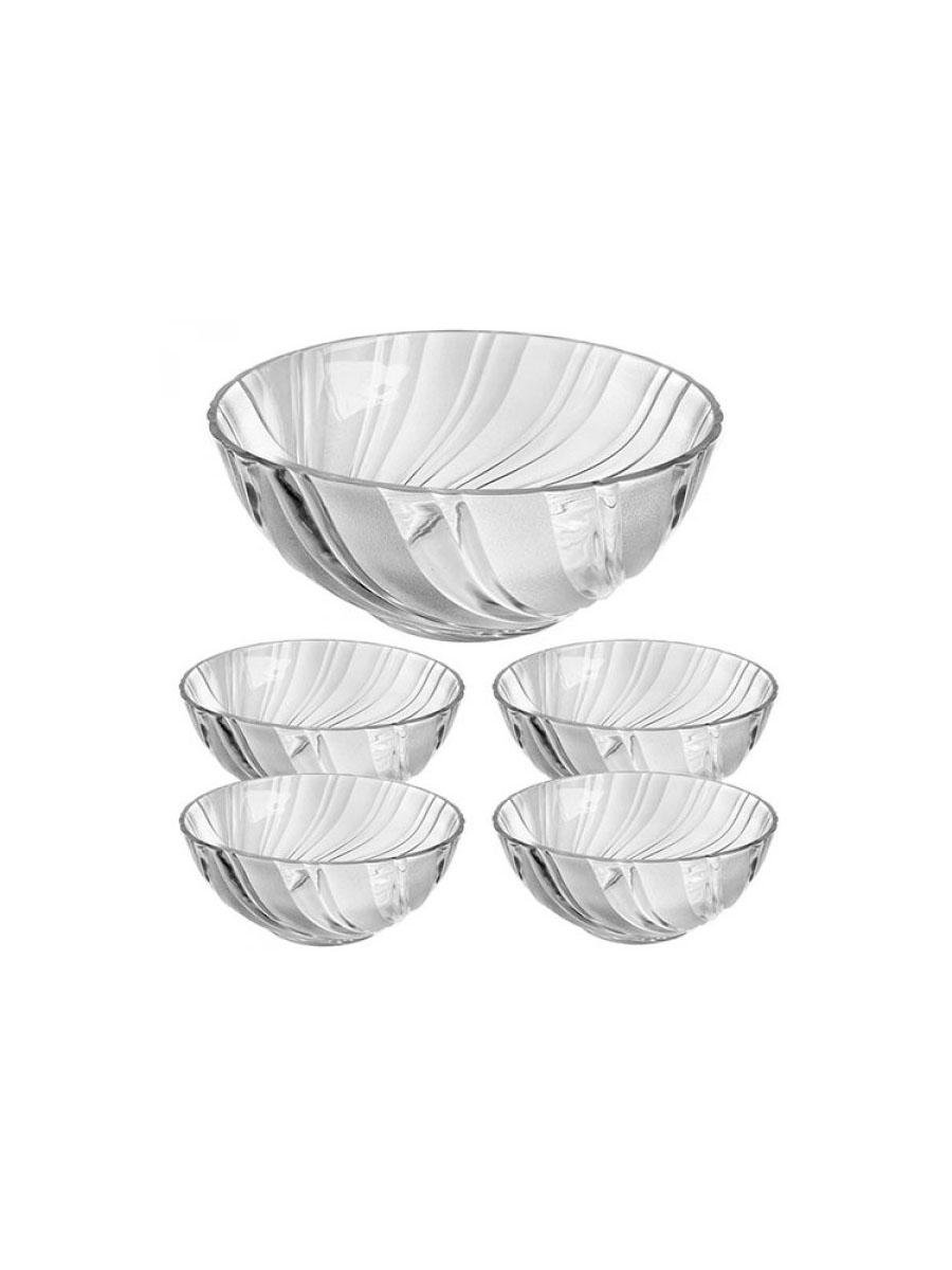 Салатники HOME стеклянная Wave 6 шт. (R89180)