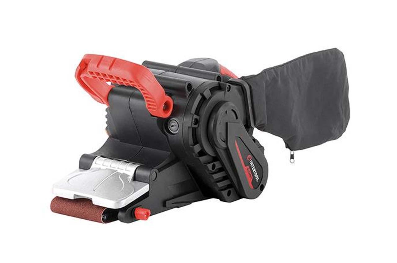 Шлифмашина стрічкова Intertool WT-0530 1010 Вт 120-380 м/хв 76х533 мм (WT-0530) - фото 3