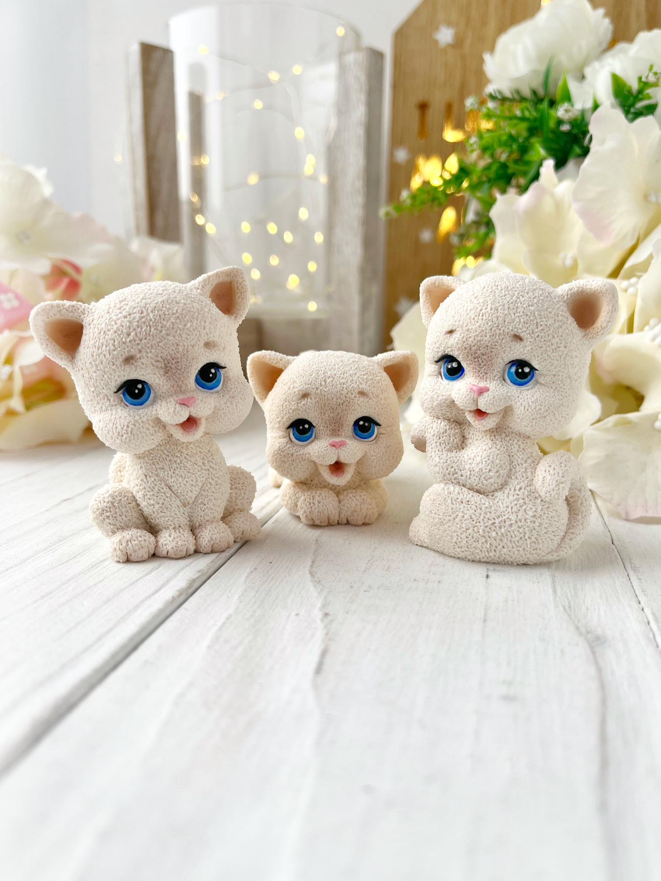 Молд силиконовый Orehova Котята мини (8995) Молд силиконовый Orehova Котята мини (8995)