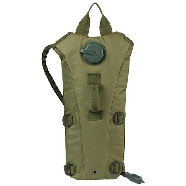 Гидратор с плечевыми ремнями и съемным шлангом 3 л Оливковый (552205-ol ws) - фото 2