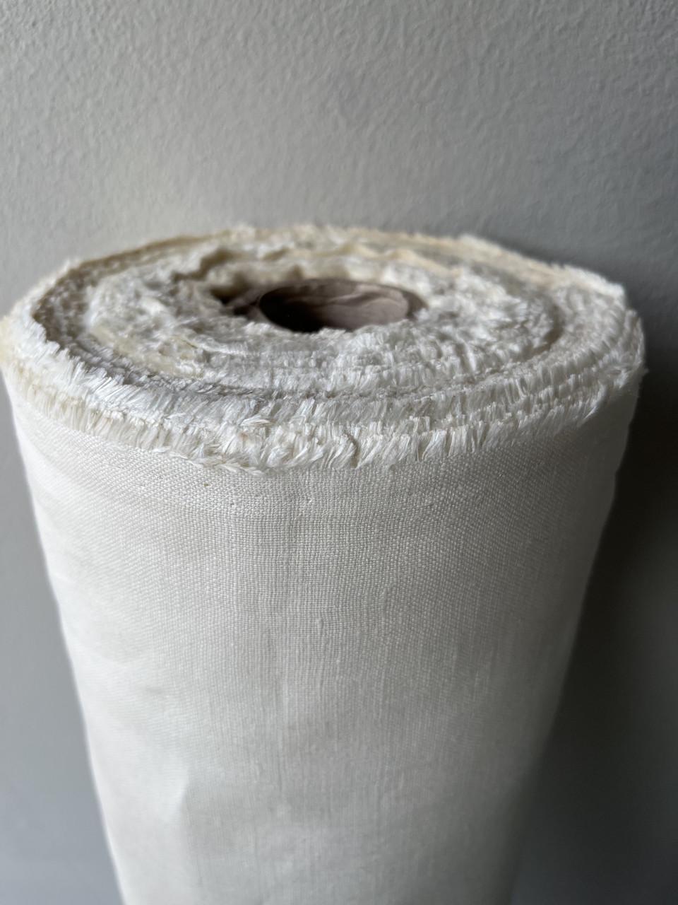 Тканина LINEN PLUS 52% льону та 48% бавовни 143 см 1403 Молочний - фото 2 Тканина LINEN PLUS 52% льону та 48% бавовни 143 см 1403 Молочний - фото 2