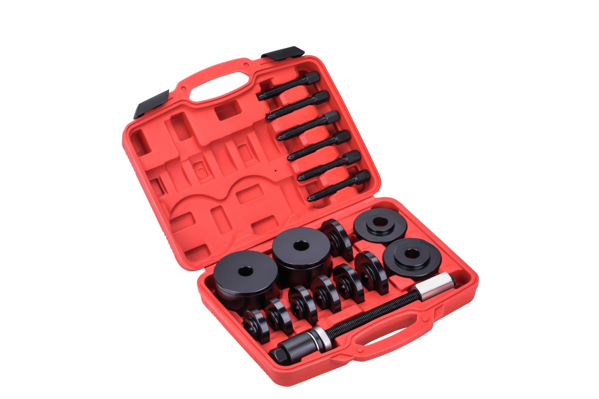 Набор для снятия и установки подшипников Kraft&Dele KD12517 76-91 мм 19 шт.