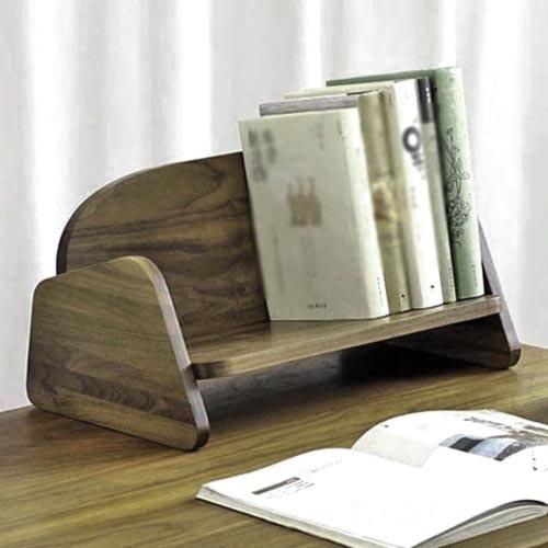 Полка книжная настольная из дерева Саймон Палисандр (КПА-001302)