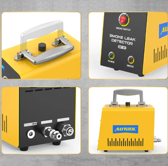 Генератор диму детектор витоку герметичності для авто Autool SDT101 12В Yellow (710342) - фото 6 Генератор диму детектор витоку герметичності для авто Autool SDT101 12В Yellow (710342) - фото 6