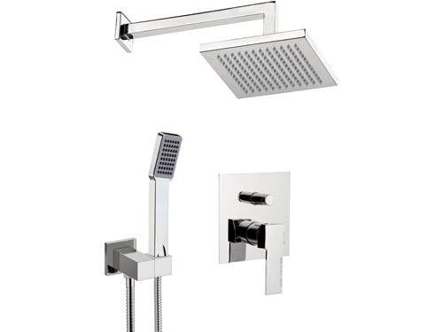 Душевая система скрытого монтажа Remer Q09S02 Душевая система скрытого монтажа Remer Q09S02