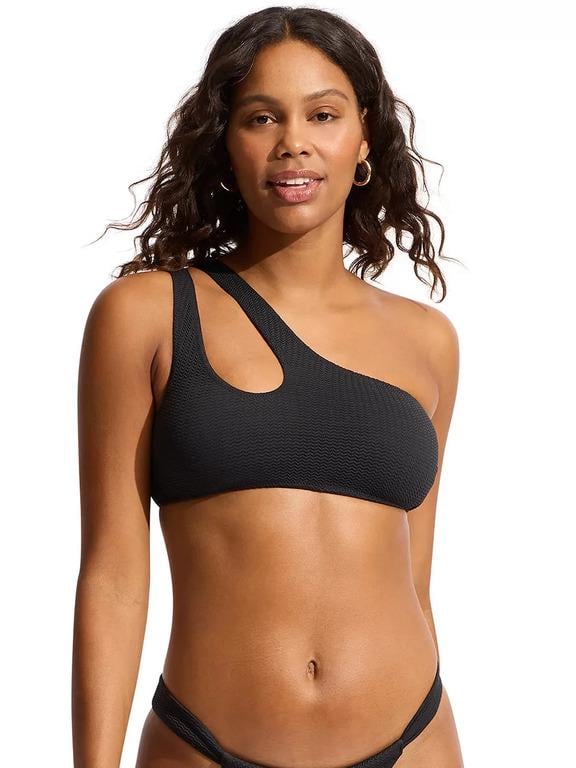 Верх от купальника Seafolly S Черный (31454-861black)