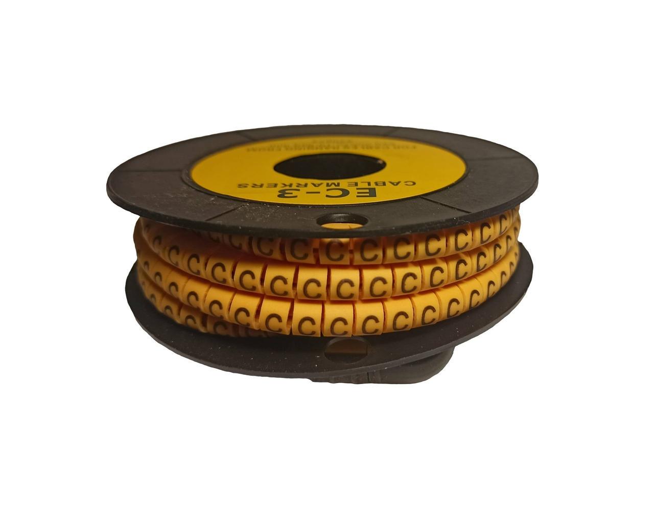 Маркировка кабельная TechnoSystems МК2 "C" 2,5-4 мм 500 шт. (1554868662) Маркировка кабельная TechnoSystems МК2 "C" 2,5-4 мм 500 шт. (1554868662)