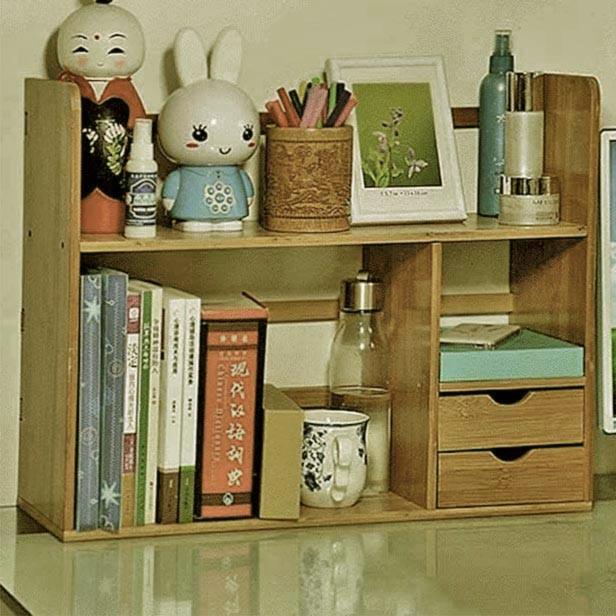 Полка-надстройка настольная из дерева Вайлора тектона (АКД-011824)