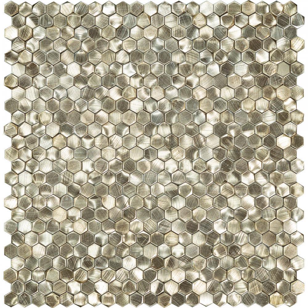 Мозаика металлическая Mozaico De Lux V-MOS LB005-1 (001388)