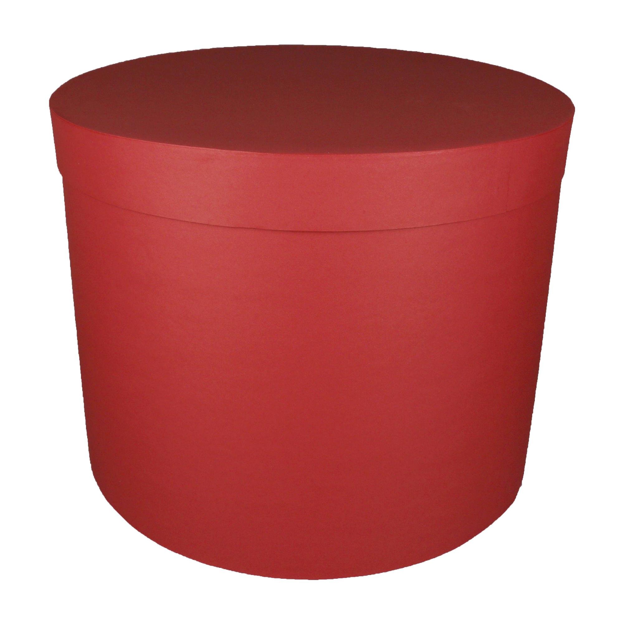 Коробка Perfectbox цилиндрическая матовая 40х50 см Бордовый (504015)