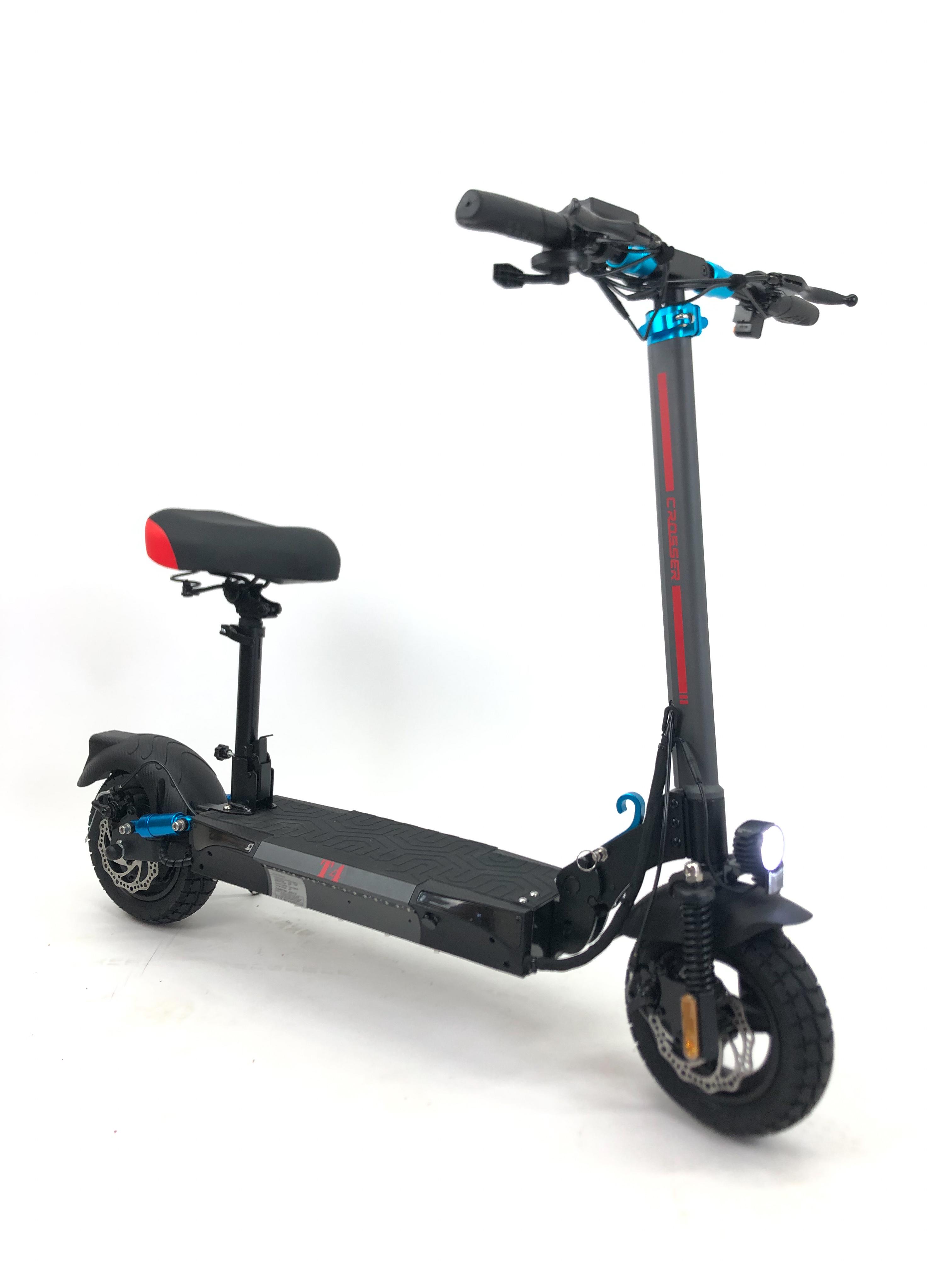 Электросамокат Crosser T4 Cruiser 10” 1500W 48V 21Ah - фото 2