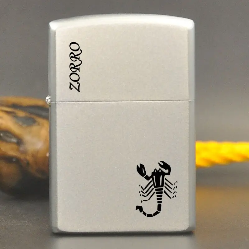 Зажигалка ZORRO Скорпион бензиновая