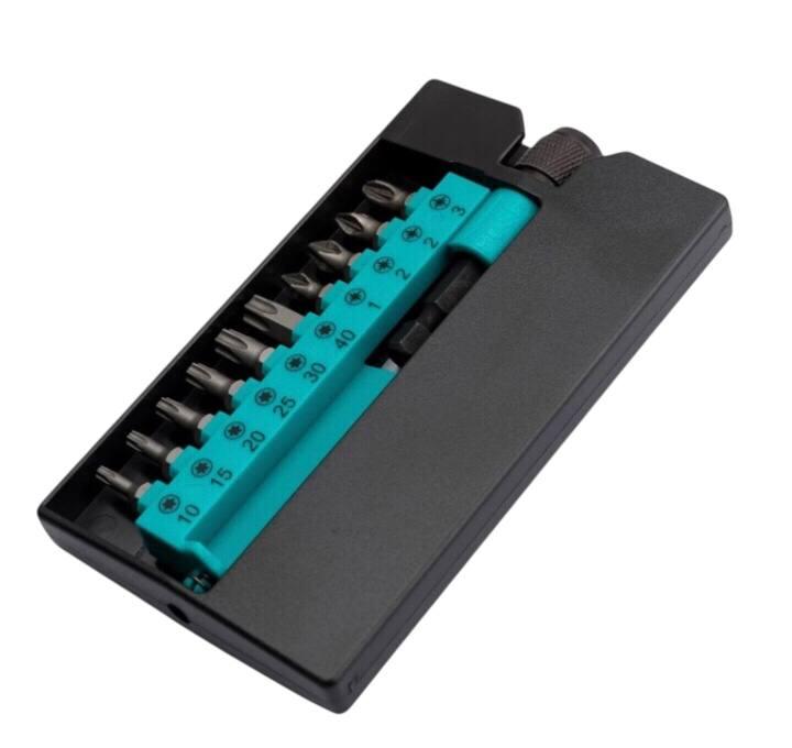 Біти Bonanza в наборі з адаптером у пластиковому кейсі 20 шт. (2555289573) - фото 3 Біти Bonanza в наборі з адаптером у пластиковому кейсі 20 шт. (2555289573) - фото 3