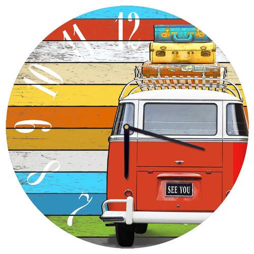 Годинник настінний круглий Presentville Volkswagen 36 см (CHR O 15M051)