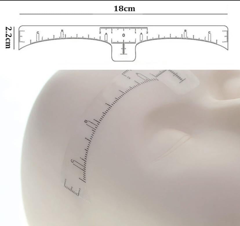 Линейка для коррекции бровей на клейкой основе (13077274) - фото 3
