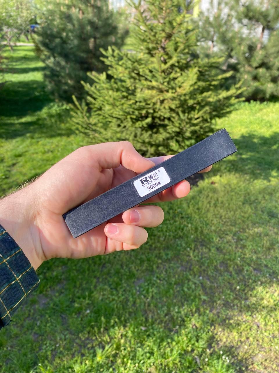 Брусок алмазний 3000# 160x23x8 мм для точилок Ruixin/Ganzo/Apex (3000) - фото 8 Брусок алмазний 3000# 160x23x8 мм для точилок Ruixin/Ganzo/Apex (3000) - фото 8