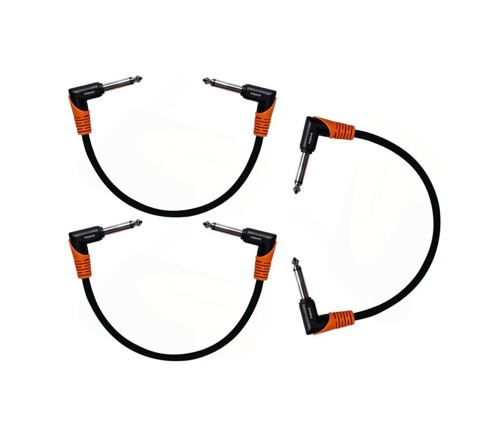 Комплект из 3-х инструментальных кабелей Bespeco SLPP015X3 (43359)