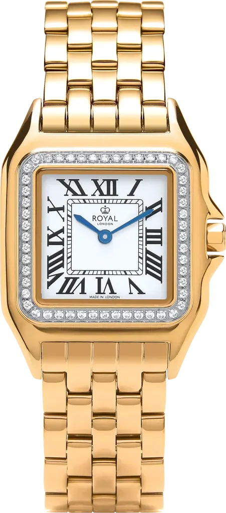 Наручные часы женские Royal London 21540-03 со стальным корпусом WR 30 м Белый (3145627288)