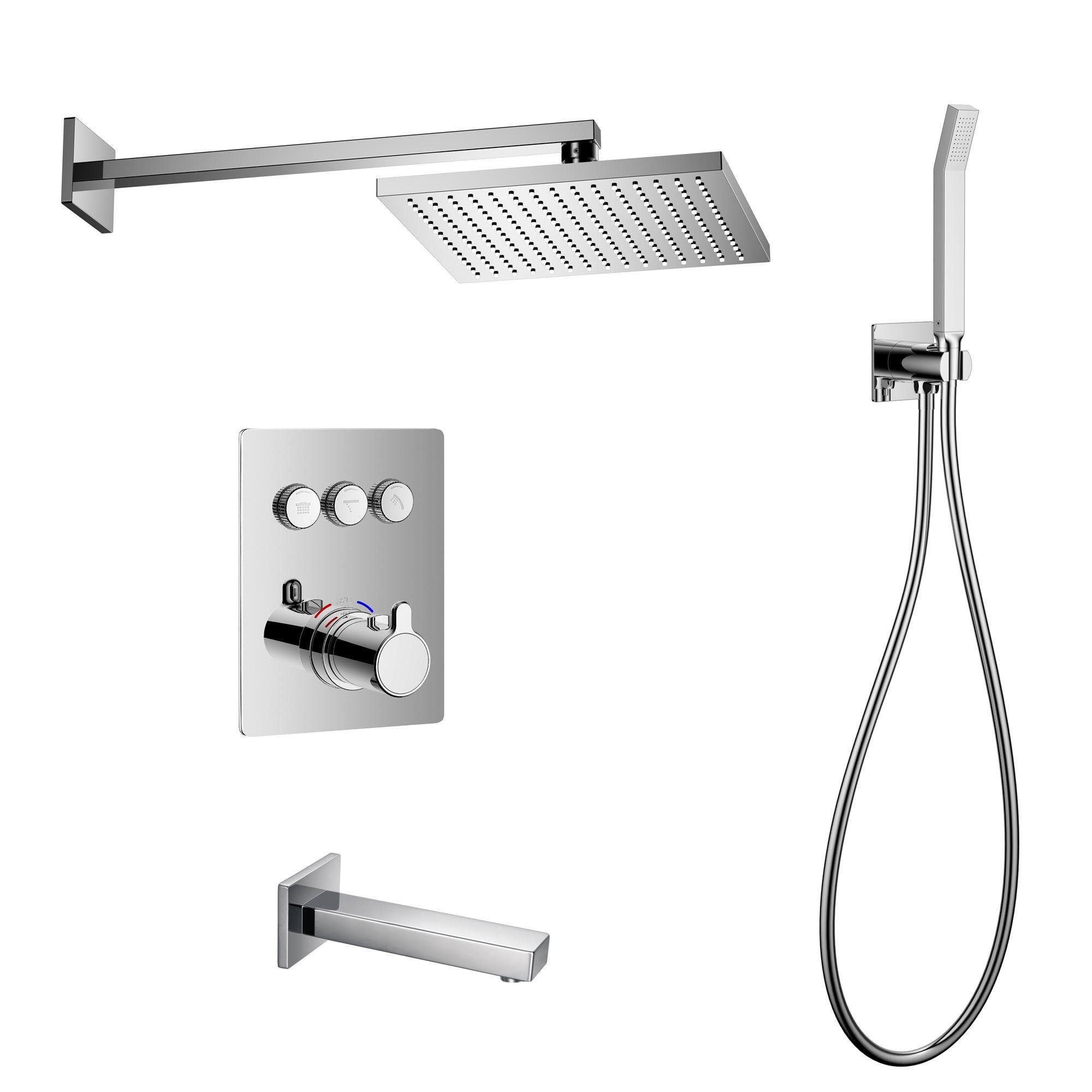 Душевая система скрытого монтажа Imprese SMART CLICK Хром (ANT-82152) Душевая система скрытого монтажа Imprese SMART CLICK Хром (ANT-82152)