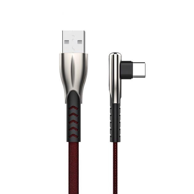 Кабель Rock USB/type-C 5 A QC3,0 Led 1 м (1134293820)