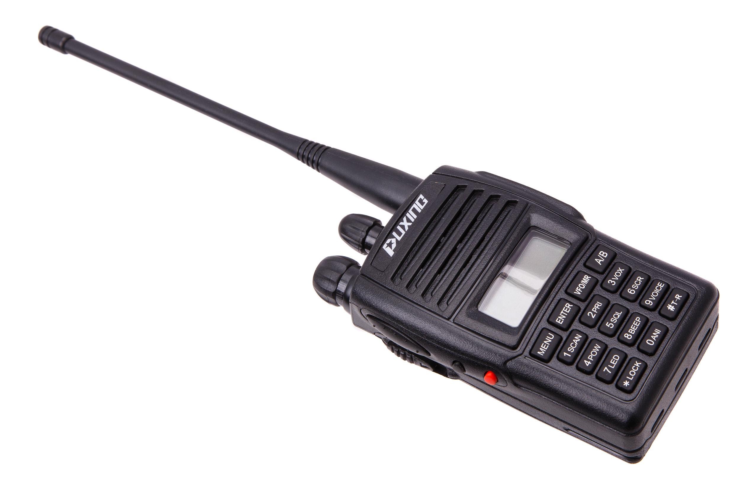 Рация профессиональная двухдиапазонная Puxing PX-UV973 VHF/UHF со скремблером Черный - фото 2