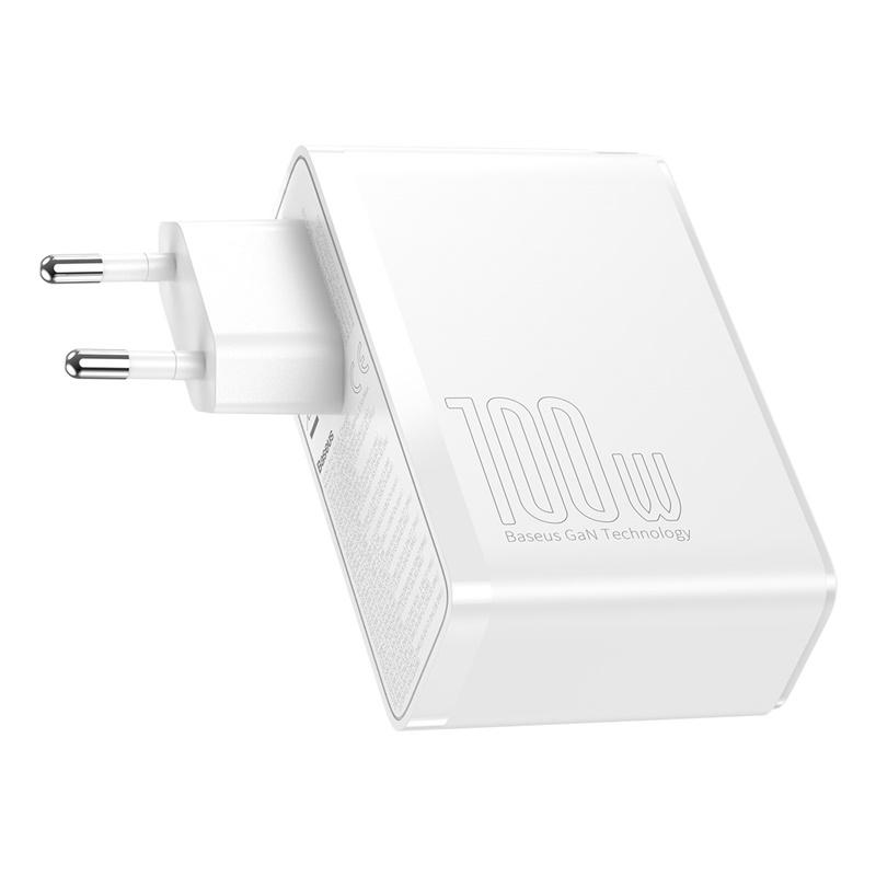 адаптер;GaN-зарядка сетевой Baseus GaN2 Pro Quick Charger CCGAN2P-L02 White (996a8f44) - фото 4