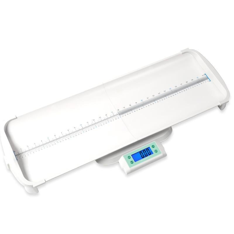 Электронные весы-ростомер Swan Baby для новорожденных детей и взрослых до 120 кг с дисплеем Белый