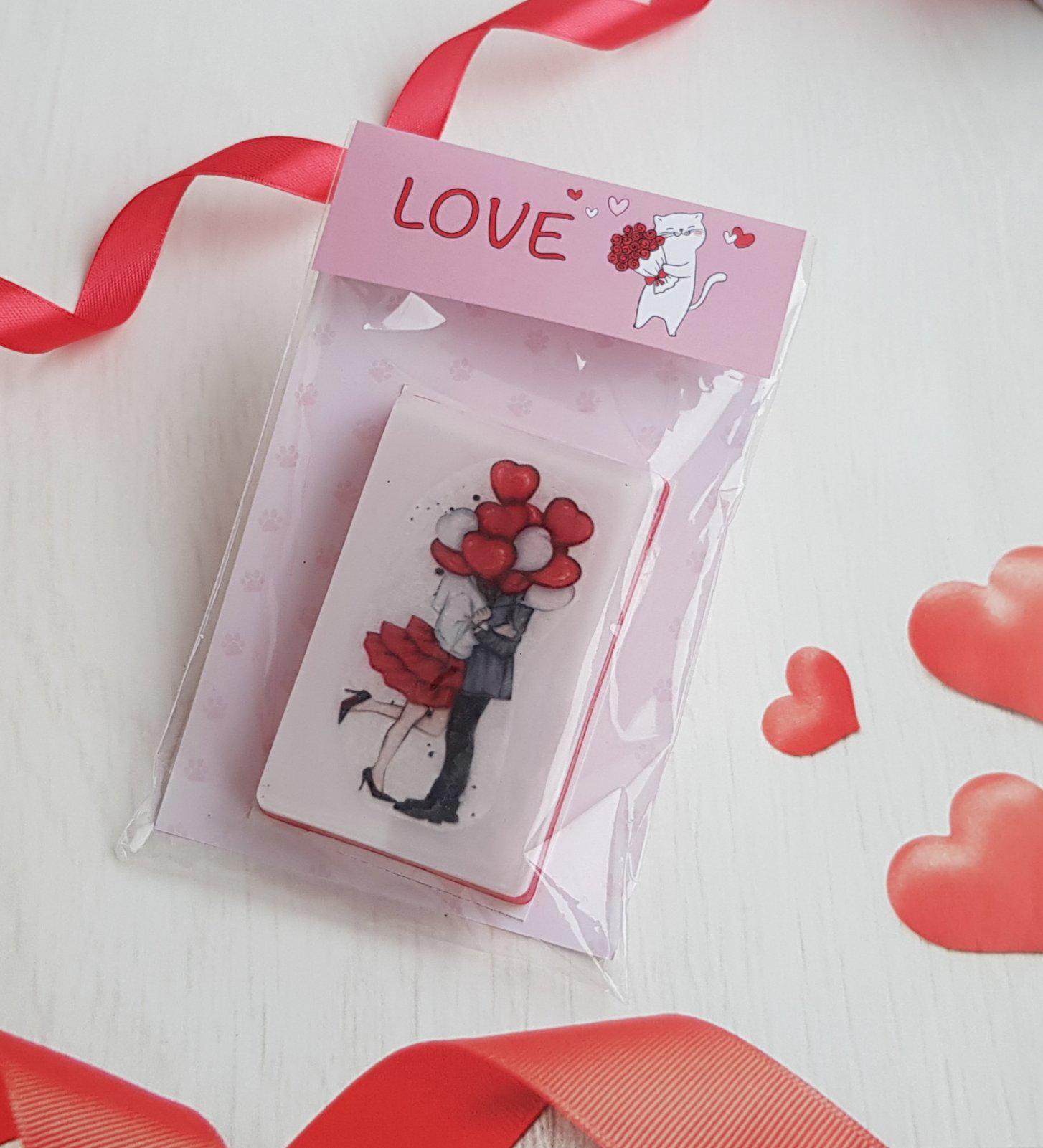 Мило ручна робота Закохана пара (AS00042)