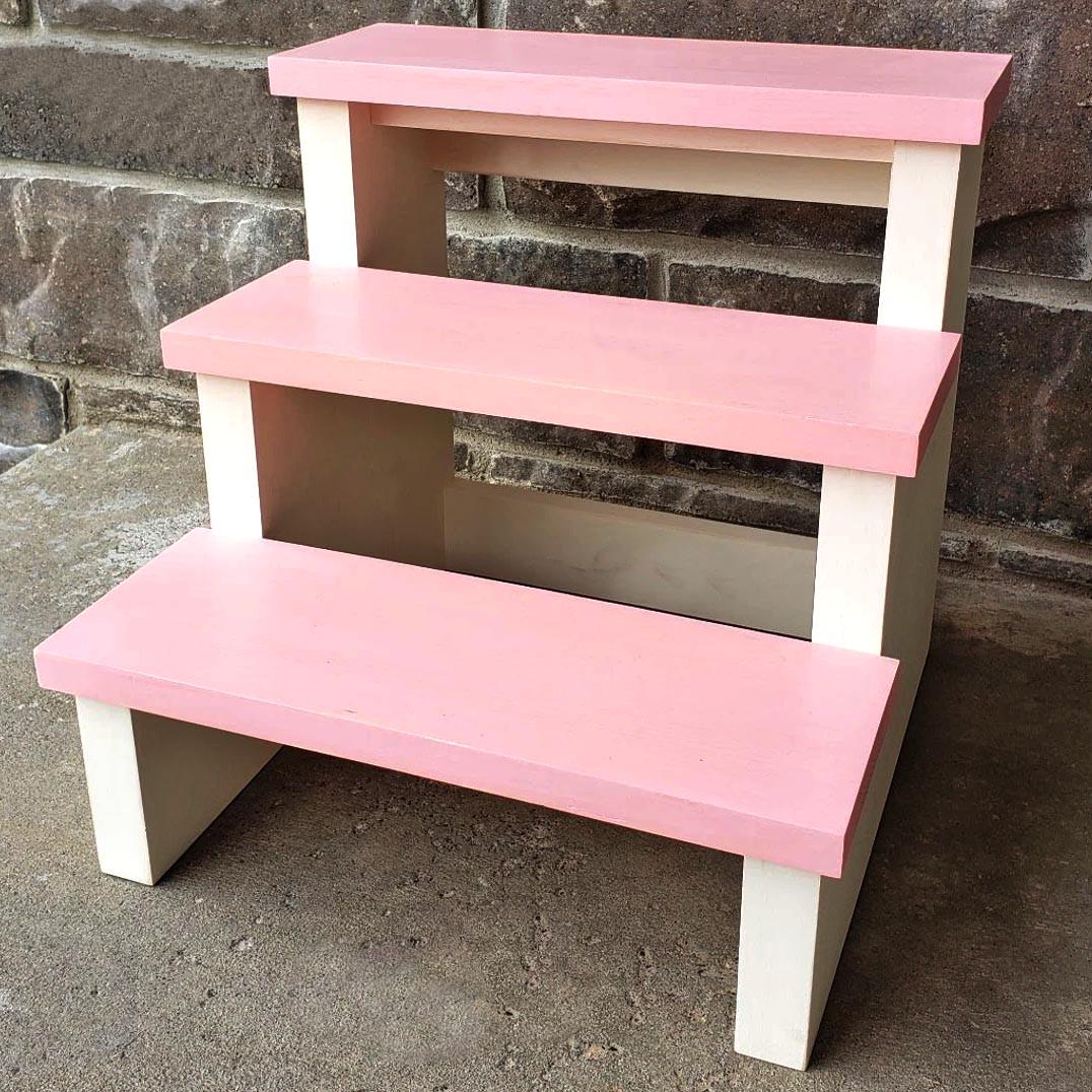 Скамейка-ступенька из дерева Блекривер Зефир/Барби (ССТ-00172050)