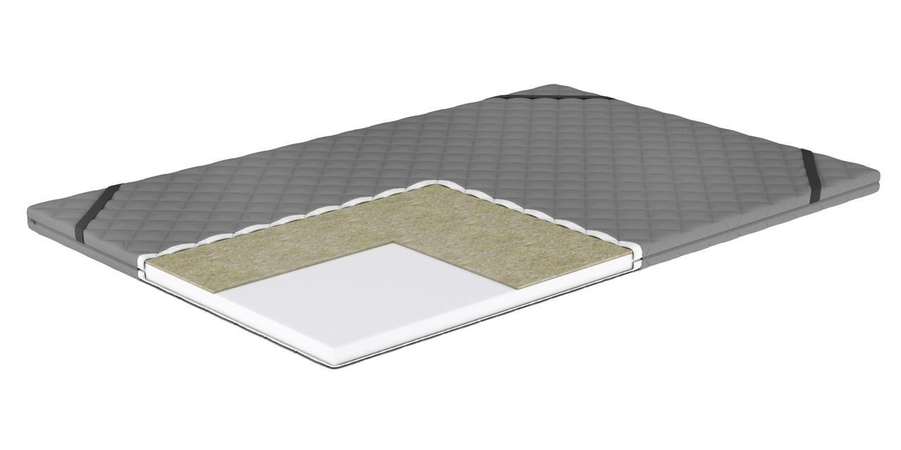 Матрац тонкий на диван UNITED HOME FORTE Eco Flax 60х120 см (3107962669) - фото 2 Матрац тонкий на диван UNITED HOME FORTE Eco Flax 60х120 см (3107962669) - фото 2