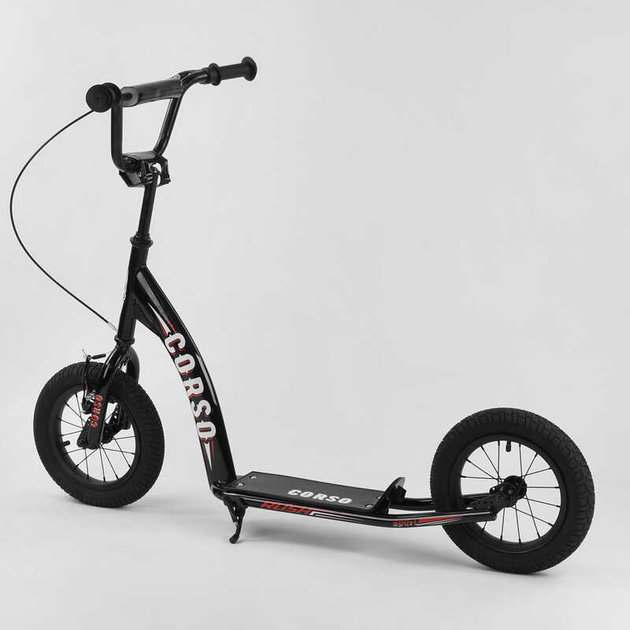 Самокат Corso CR-T 5656/1 ручной передний тормоз/колеса надувные 12" (25155976) - фото 2 Самокат Corso CR-T 5656/1 ручной передний тормоз/колеса надувные 12" (25155976) - фото 2