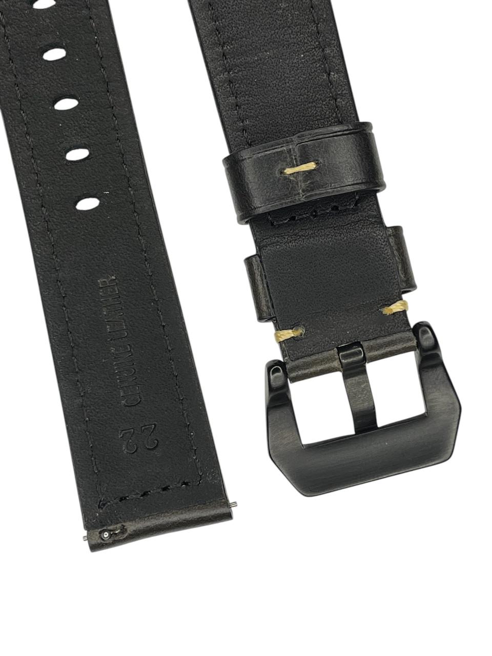 Ремешок кожаный Primolux F001 Black buckle для часов Xiaomi Redmi Watch 5 Active/5 Lite Dark Brown (2615155744) - фото 4 Ремешок кожаный Primolux F001 Black buckle для часов Xiaomi Redmi Watch 5 Active/5 Lite Dark Brown (2615155744) - фото 4