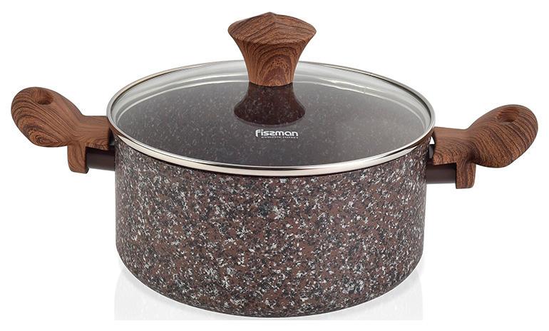 Каструля Fissman Magic Brown з антипригарним покриттям 2,7 л Каструля Fissman Magic Brown з антипригарним покриттям 2,7 л